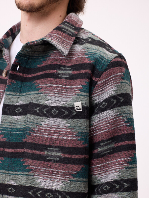 CAMISA TATON RUSTY Rosa Oscuro