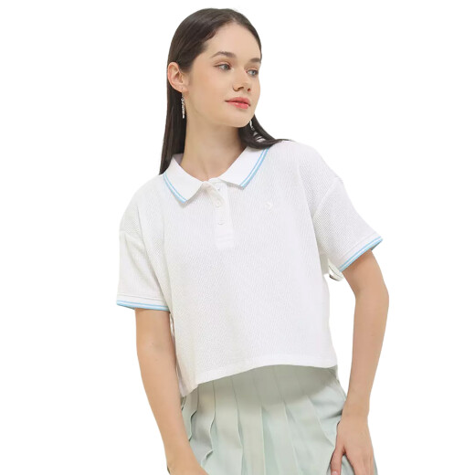 Remera Converse Sporty Waffle Polo - Blanca Remera Converse Sporty Waffle Polo - Blanca