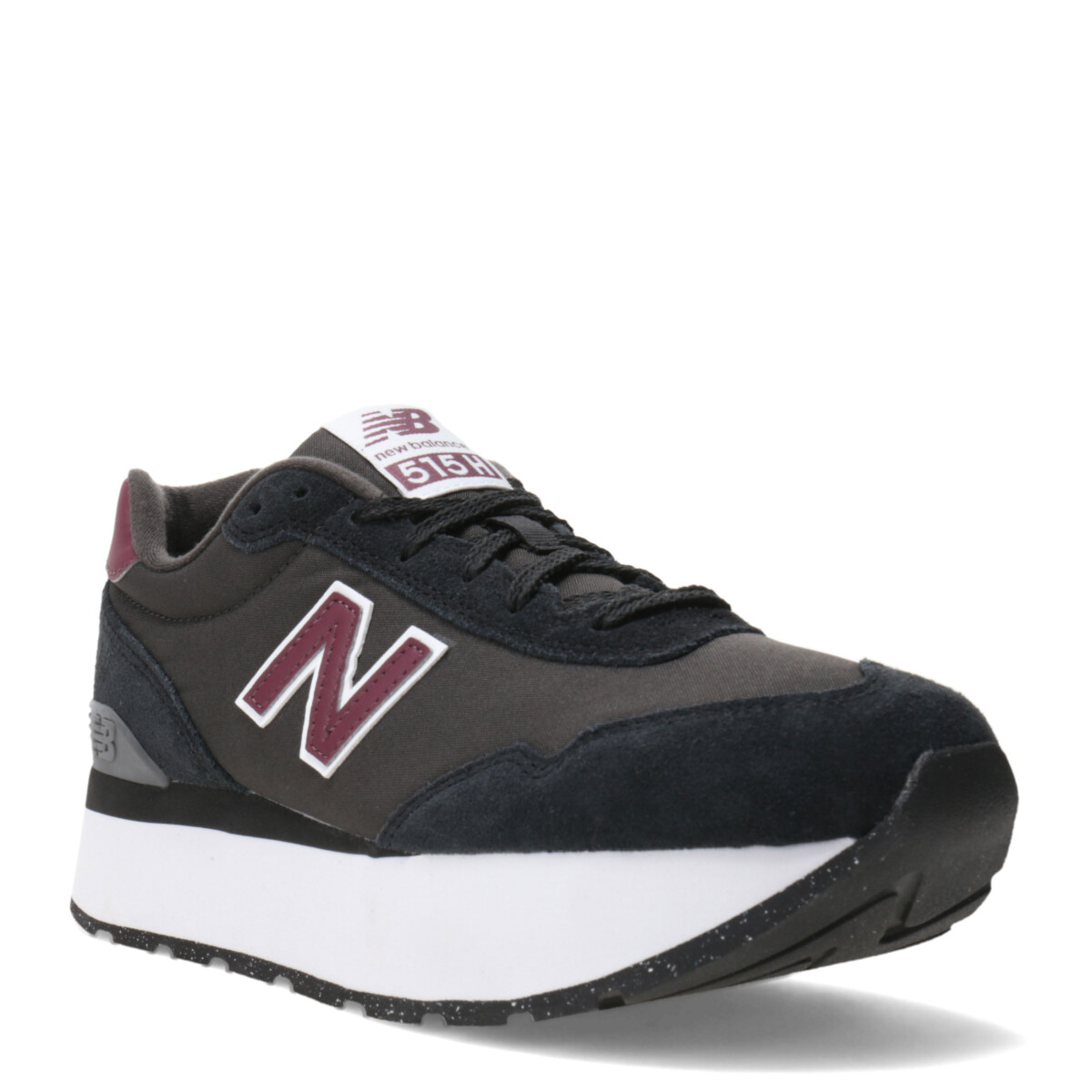 Championes de Mujer New Balance Life Style Mode - Negro - Bordó 