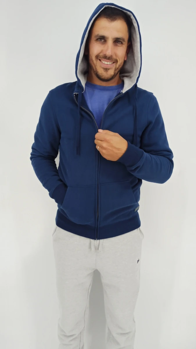 CAMPERA HALOGEN HCAMP - AZUL 
