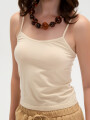 Musculosa Aix Beige Claro