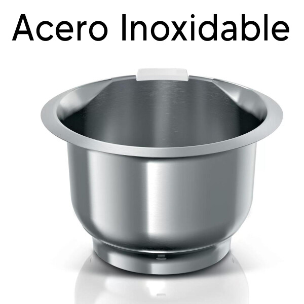 Bowl Acero Inoxidable Bosch Muzs2er Para Cocina ACCESORIO BOL ACERO INOX ROBOT MUZS2ER