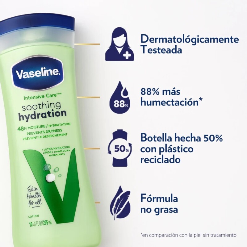 Vaseline Soothing Hydration Body Lotion 295Ml Vaseline Soothing Hydration Body Lotion 295Ml