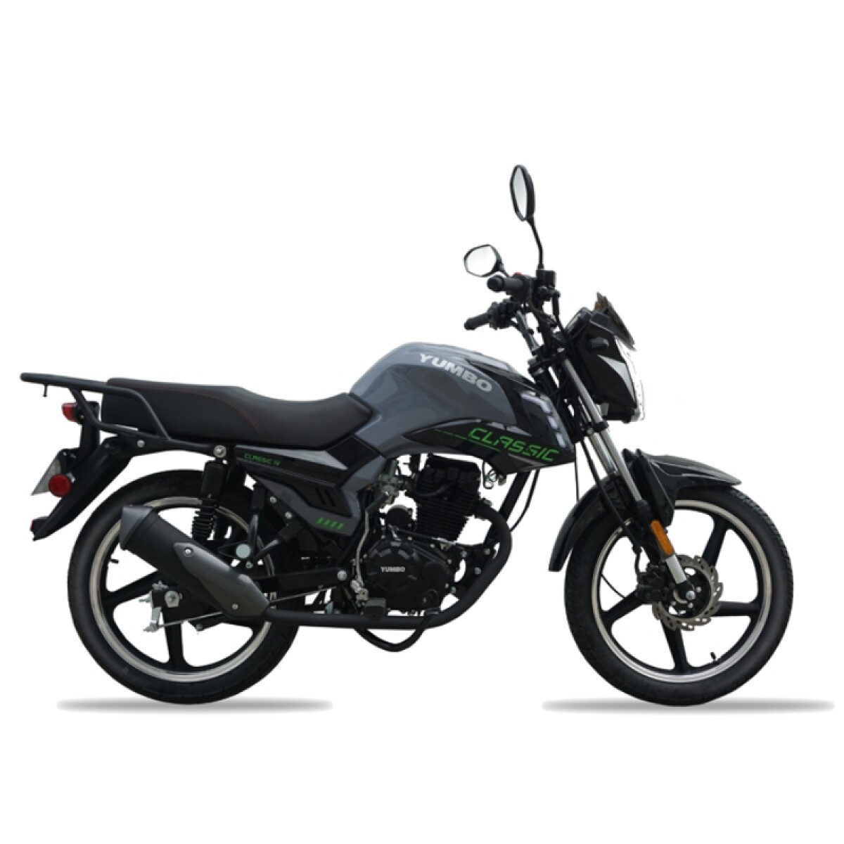 Moto Yumbo Calle Classic 125 Iv - Gris 