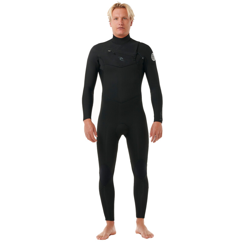 Traje Rip Curl Dawn Patrol Performance Chest Zip 4/3 - Negro Traje Rip Curl Dawn Patrol Performance Chest Zip 4/3 - Negro