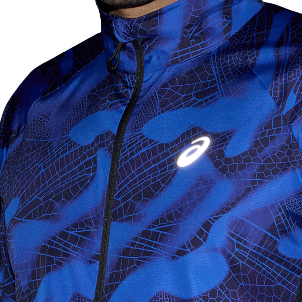 Casaca Running Road Lite-Show Packable Jacket Hombre Performance Black/dark Cobalt