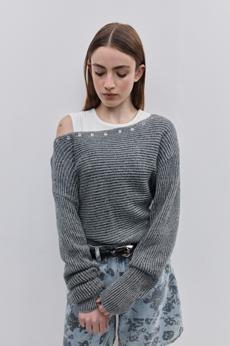 SWEATER TASMIN Gris