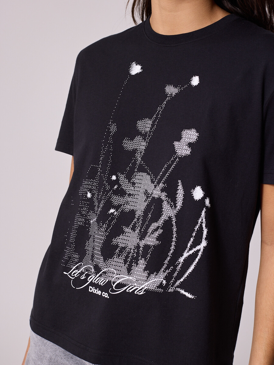 T-SHIRT CRUMI DIXIE - Negro 