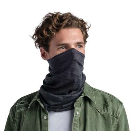 Bufanda Buff Merino Lightweight Solid Grey Solid Grey