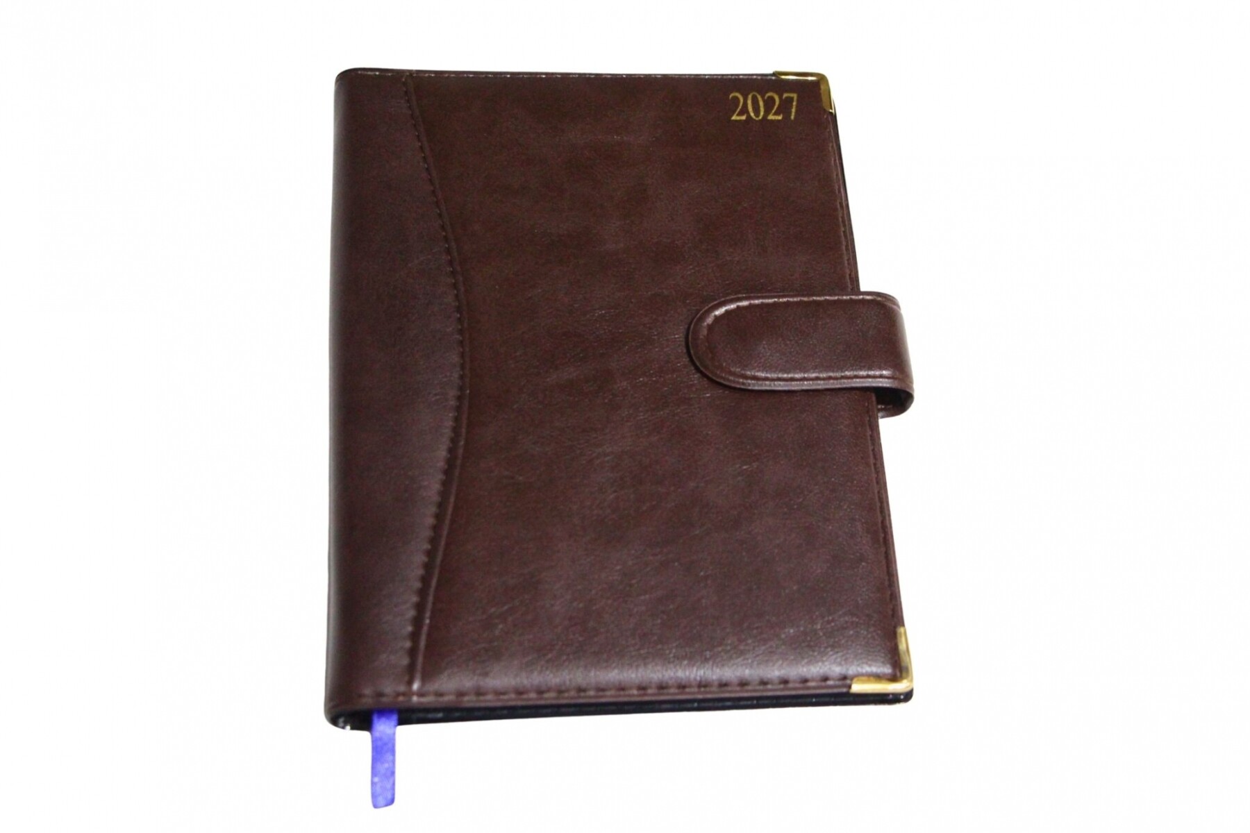 AGENDA ABEZETA 203 CP CLASSIC TAPA COSIDA Y PRESILLA - TAPA MARRON Y MARRON 
