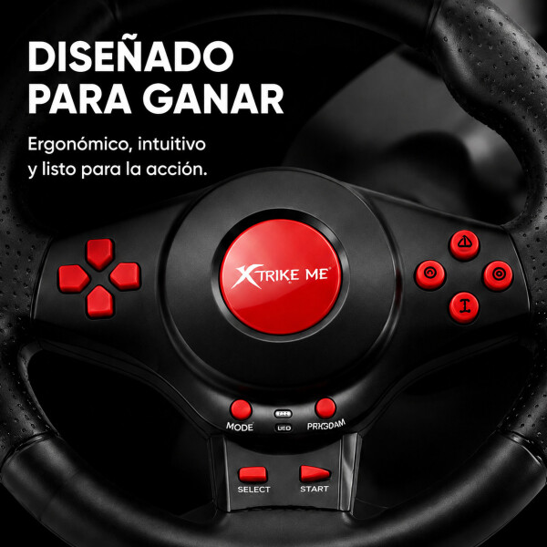 Volante Gamer Xtrike Me Cambios Pc Ps3 Xbox Switch Computado Volante Gamer Xtrike Me Cambios Pc Ps3 Xbox Switch Computado