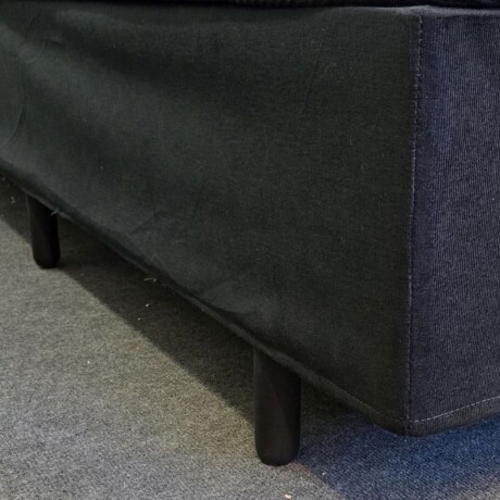 Smart Box Hamptons Plaza Y Media 110x190 cm Negro