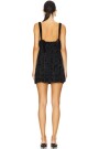 VESTIDO CORTO SNOW ANGEL Negro