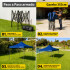 Gazebo Plegable 3x3 M Auto armable Toldo Playa Jardin Carpa Tela 600d IMBACK Color Azul Gazebo Plegable 3x3 M Auto armable Toldo Playa Jardin Carpa Tela 600d IMBACK Color Azul