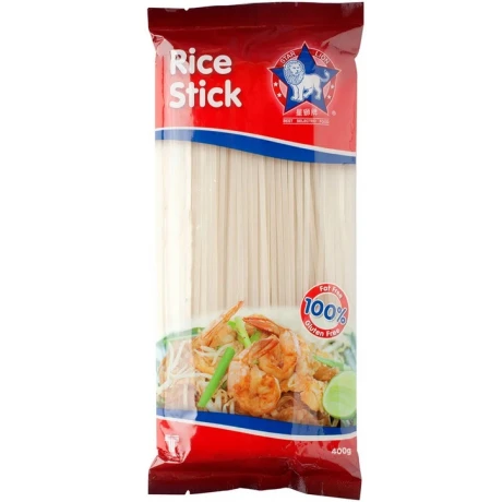FIDEO DE ARROZ TALLARINES S/GLUTEN 400G STAR LION FIDEO DE ARROZ TALLARINES S/GLUTEN 400G STAR LION