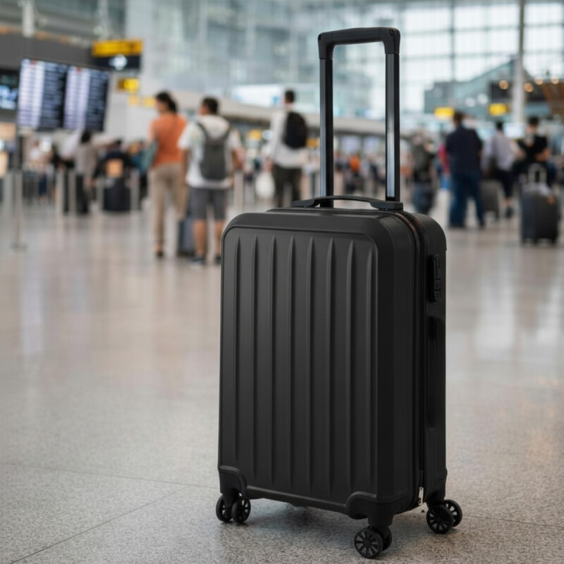 Valija Carry On 20'' Rígida Bonn Elegance NEGRO