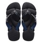 Sandalias Havaianas Power 2.0 Hombre Negro/Azul Indigo