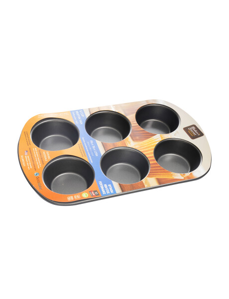 MOLDE MUFFIN X6 ANTIAD. 28X18X3.2CM/0.4MM ESSENTIAL MOLDE MUFFIN X6 ANTIAD. 28X18X3.2CM/0.4MM ESSENTIAL