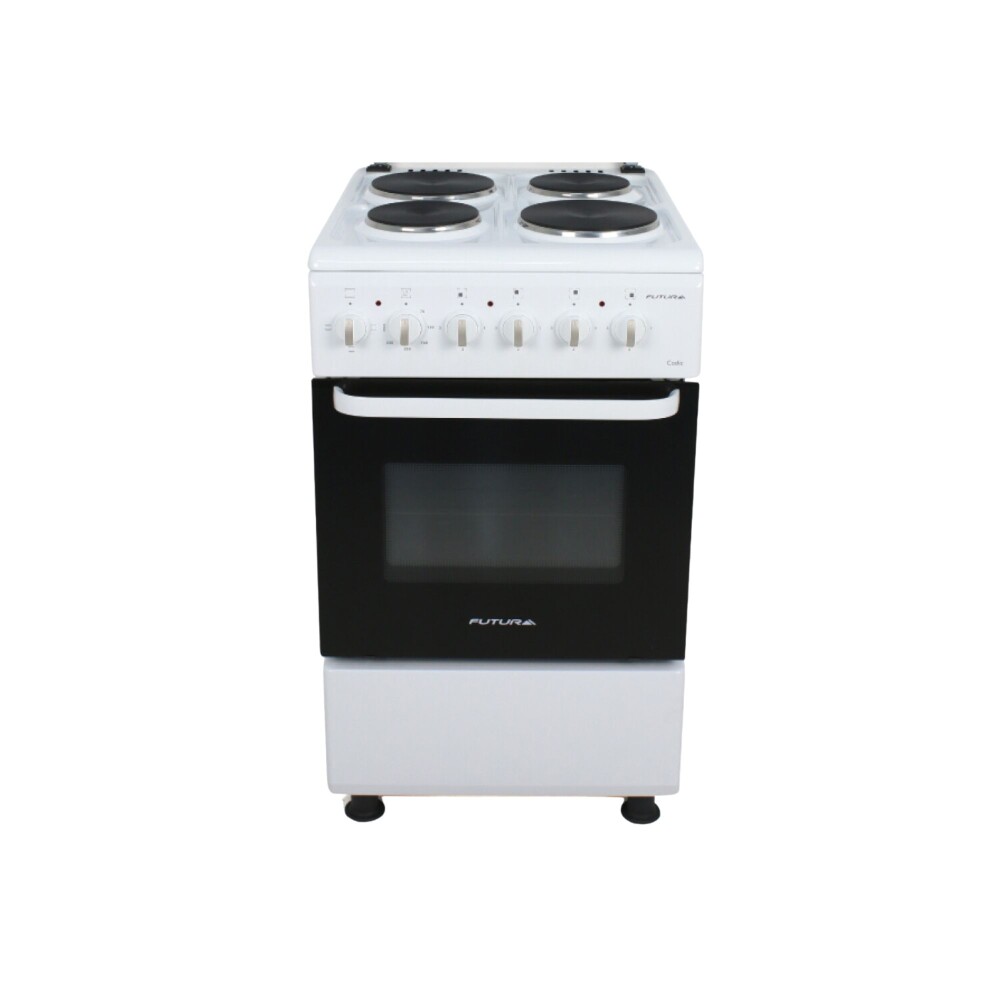 Cocina Eléctrica Futura Plus Cadiz Fut-50-e4 Blanco