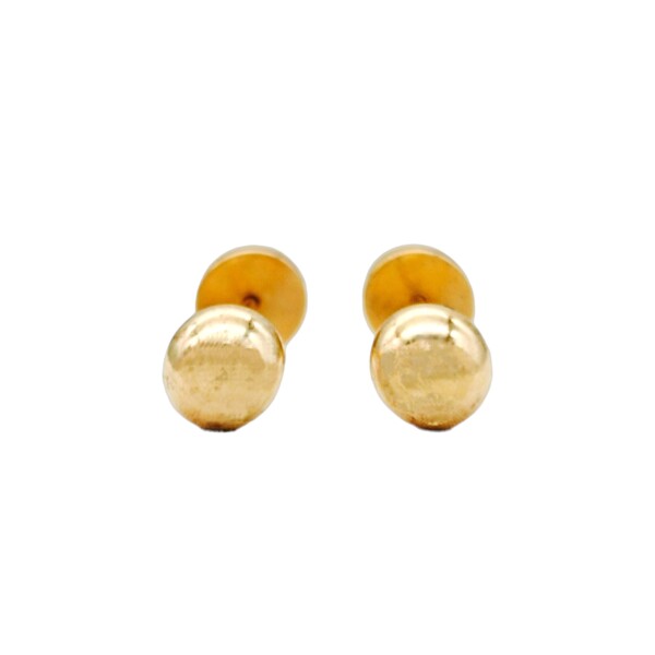 Abridores Bolitas-Oro Bajo-Sin Piedra-AB8014 Sinpiedra