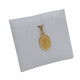 Medalla oro 18k Milagrosa 12mm x 8mm Medalla oro 18k Milagrosa 12mm x 8mm