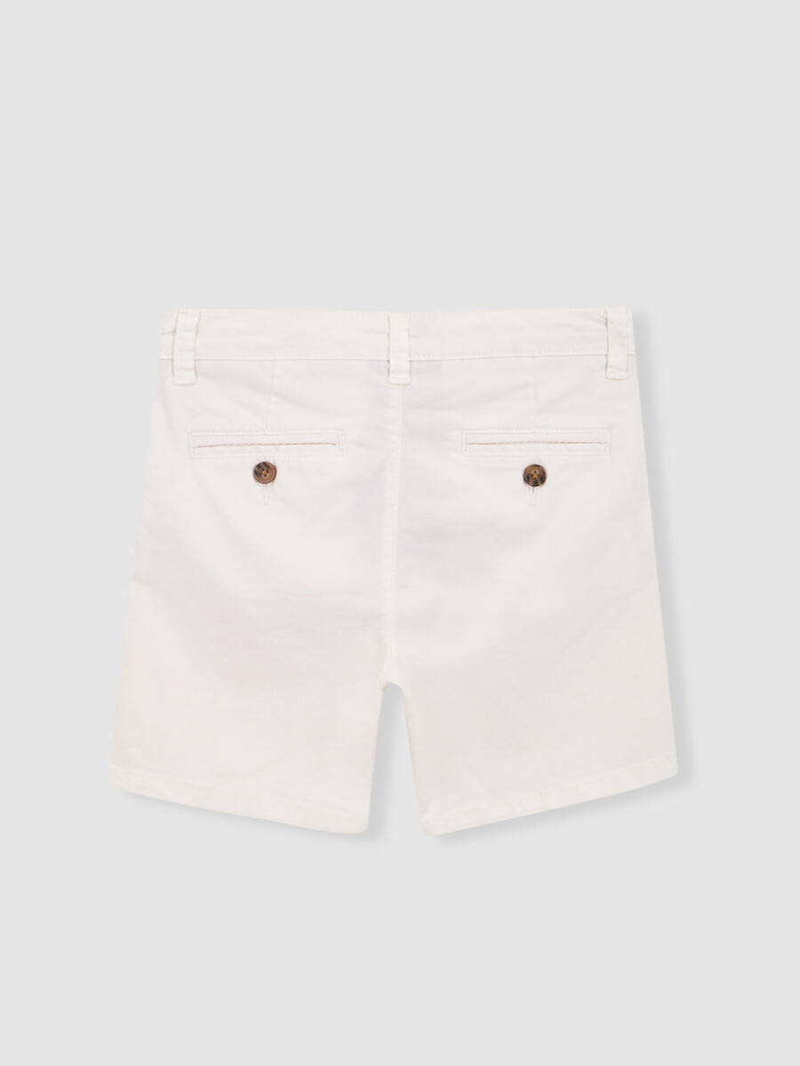 Chino Corto Blanco