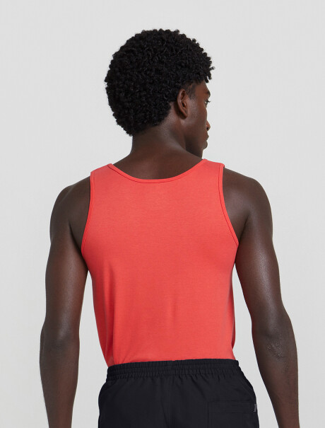 T-SHIRT MUSCULOSA MASC CORAL