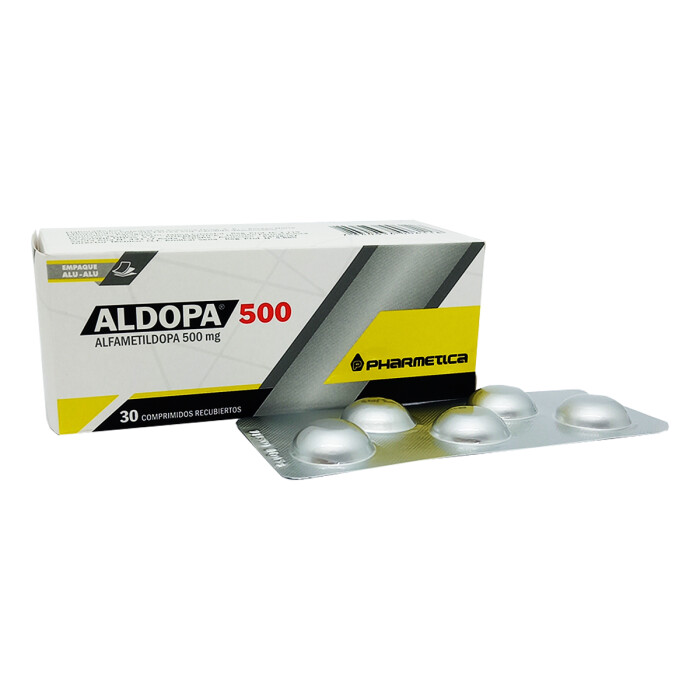 ALDOPA 500 MG CJ X 30 COMP. única