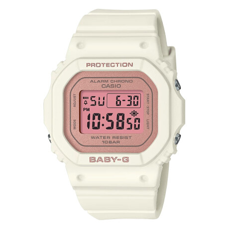 Reloj CASIO BABY-G BGD565SC-4DR en Resina Blanco Esfera 38mm 0