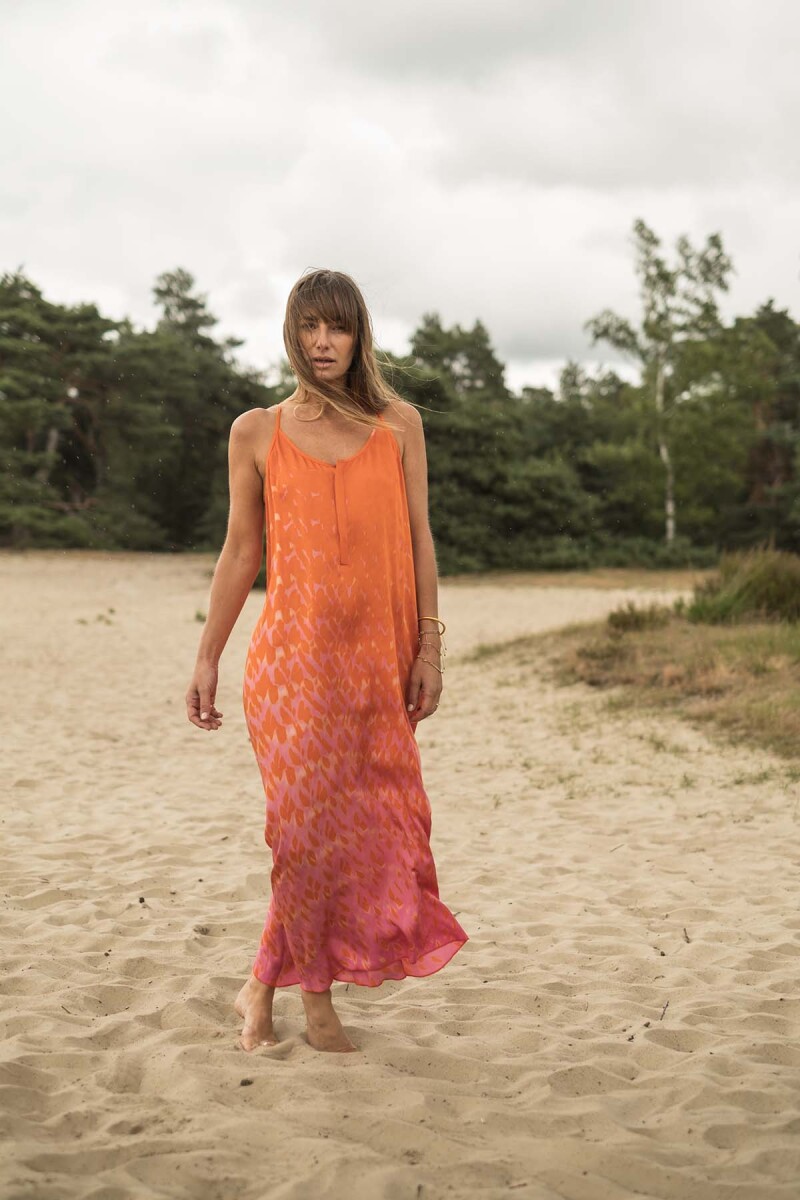 Vestido Costa Naranja