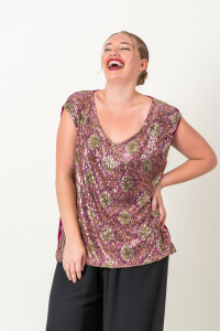 BLUSA MILA Magenta