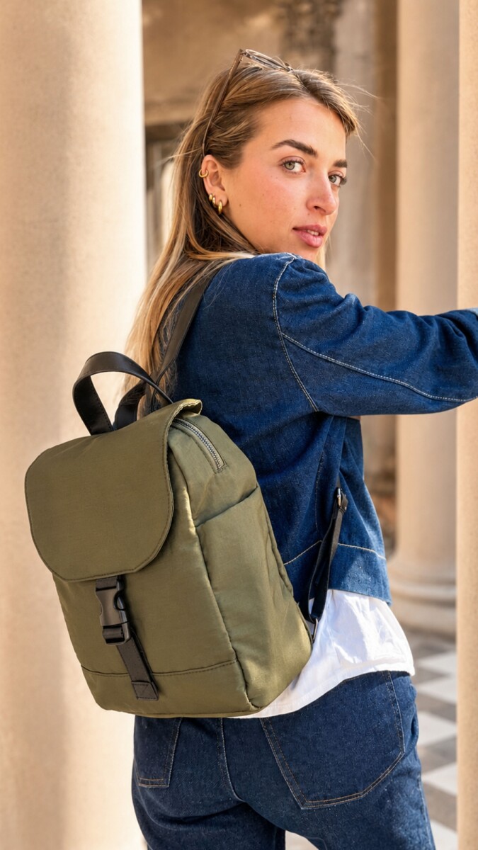 MOCHILA COPENHAGUE - MILITAR 