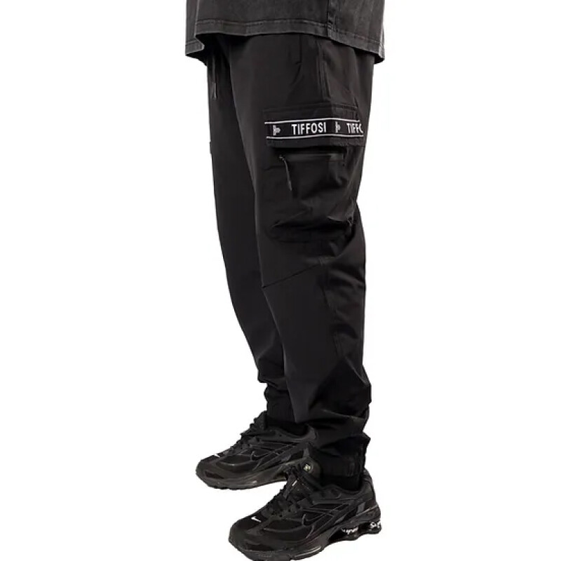 Pantalon Unisex Tiffosi Cargo Negro