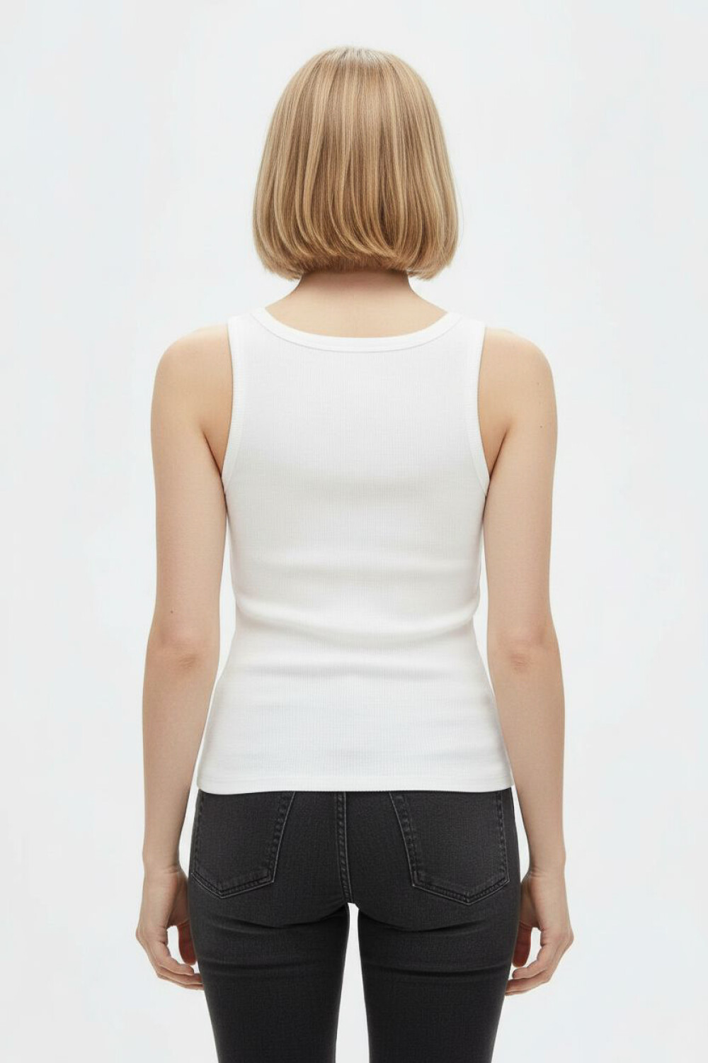 Musculosa Malisa Marfil / Off White