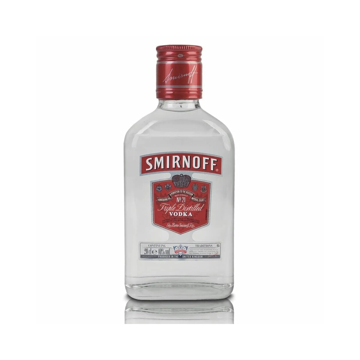 VODKA SMIRNOFF PETACA 200CC 