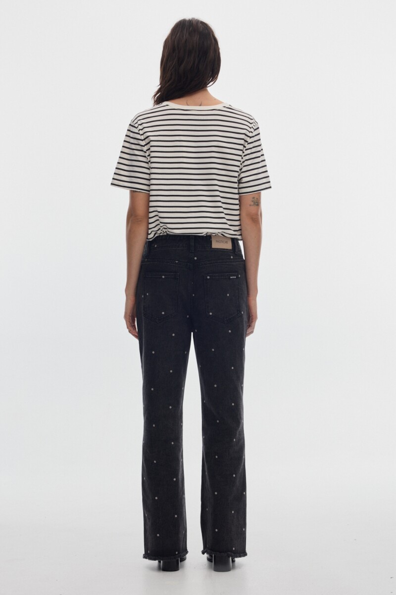 Jean Vaquero Dots Black