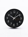 RELOJ PARED BASIC NEGRO