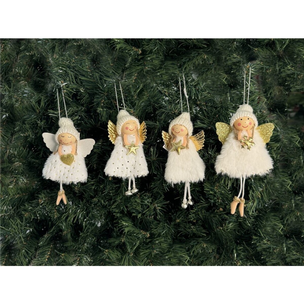 COLGANTE NAVIDEÑO ANGEL TELA 