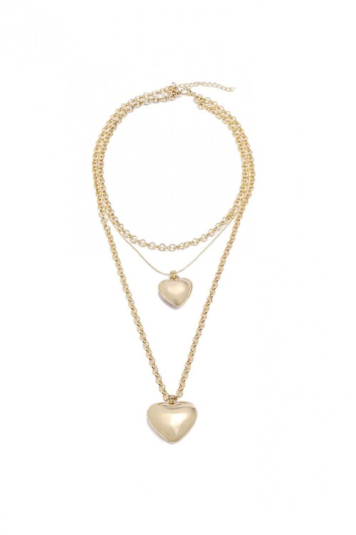 Collar Corazón Dorado