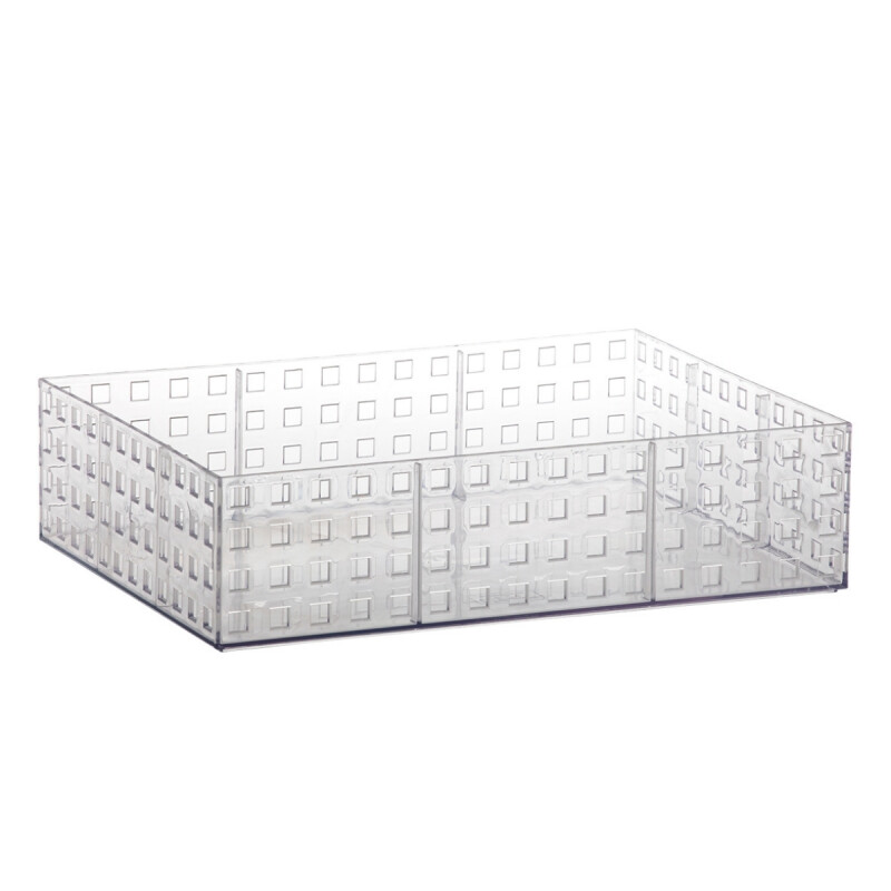 Caja organizadora acrilico apilable G TRANSPARENTE