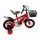 Bicicleta Infantil Rodado 16 C/Rueditas Aux Estilo Deportivo Rojo