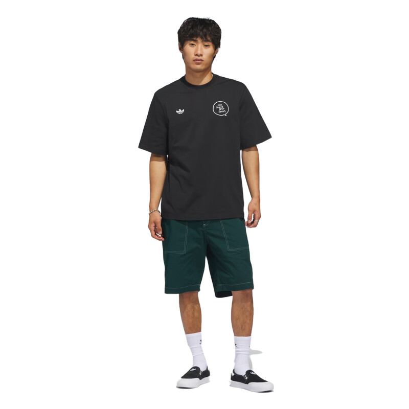 Remera Adidas Mark Gonzales - Negro Remera Adidas Mark Gonzales - Negro