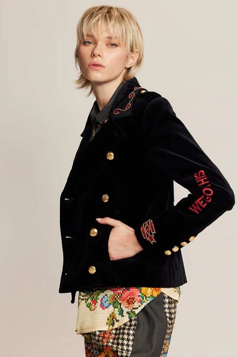 CHAQUETA DAPHNE Negro