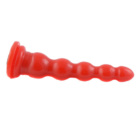 Dilatador Anal Inexpulsable XL Macizo Rojo
