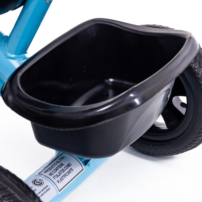 Triciclo con Manija Azul