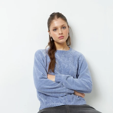SWEATER KALINEN Azul Melange
