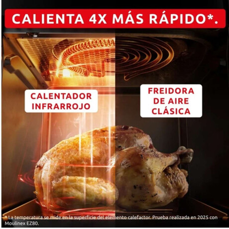 Freidora de Aire Easy Fry InfraRed 7L Moulinex EZ8328F0