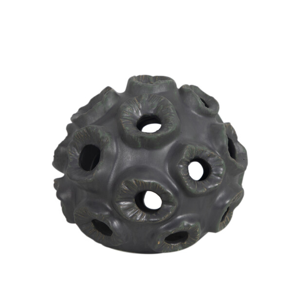 DECORACION CRATER Negro - UNICO
