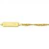 Pulsera Identidad Singapur-Oro bajo-Sin Piedra-PU8018 sinpiedra