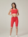Tops Cavado Coral Rojizo